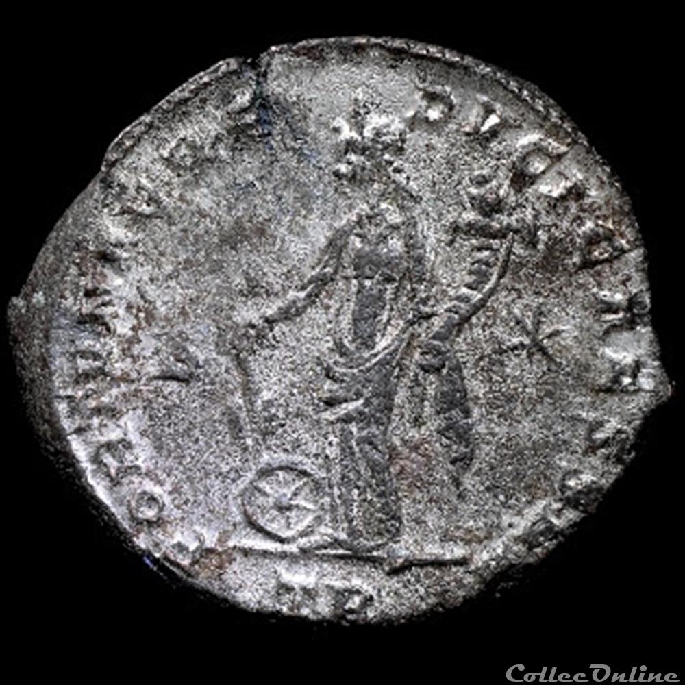 Follis de Dioclétien pour Trèves monnaie antique romaine follis de diocletien pour treves