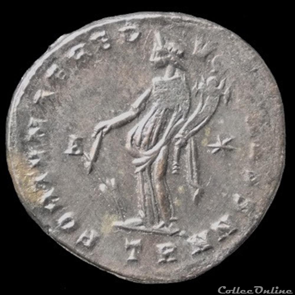 Follis de Galère Maximien césar pour Trèves monnaie antique romaine follis de galere maximien cesar pour treves