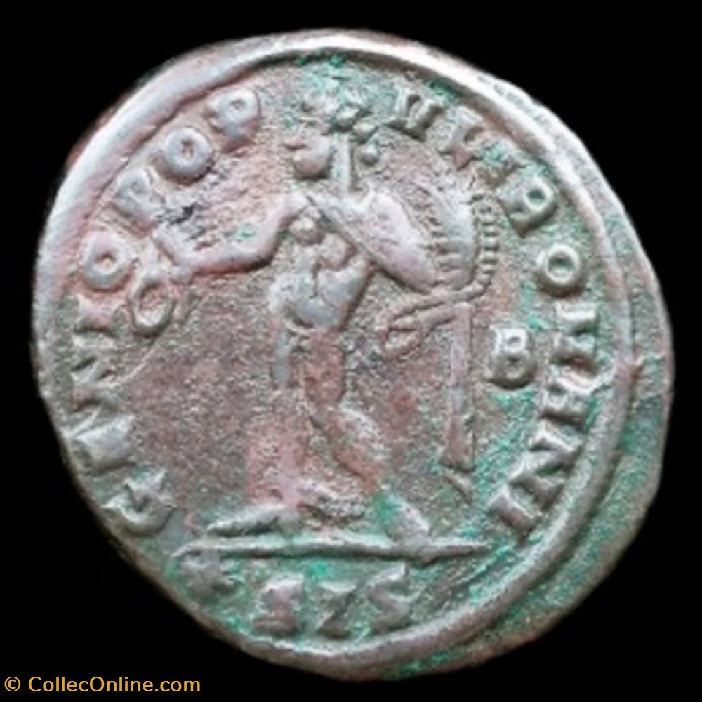 Follis de Maximien Hercule pour Siscia monnaies antiques romaines imperiales et republicaines follis de maximien hercule pour siscia