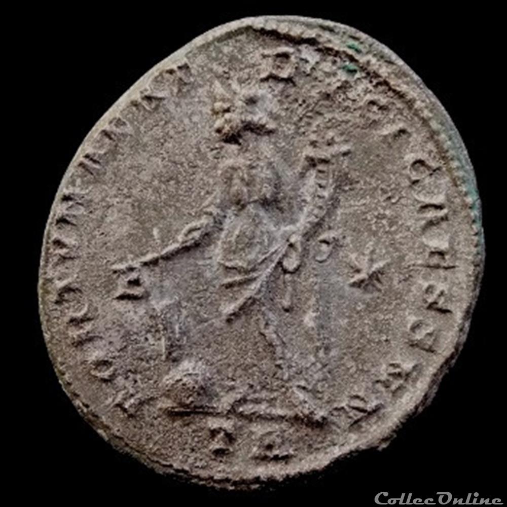 Follis de Galère Maximien césar pour Trèves monnaie antique romaine follis de galere maximien cesar pour treves