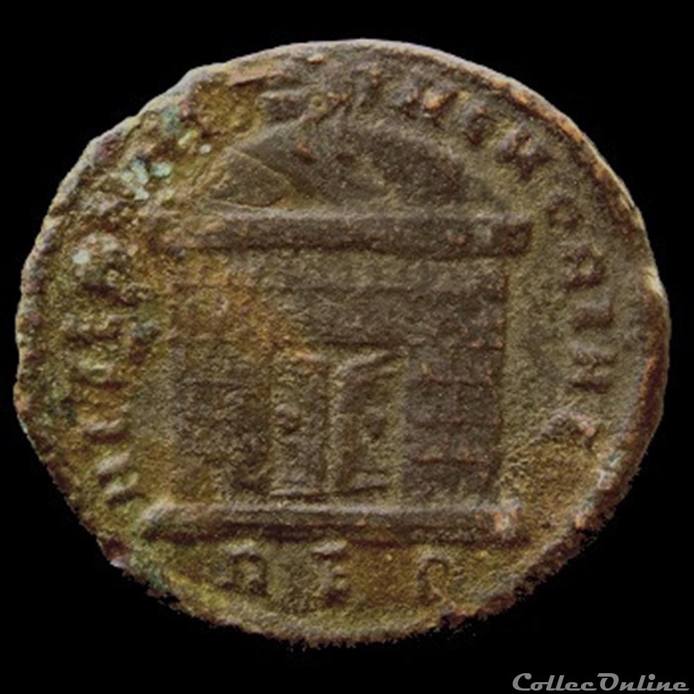 monnaie antique romaine follis de romulus pour rome