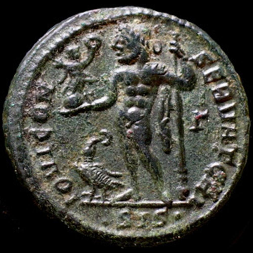 Follis de Licinius I pour Siscia monnaie antique romaine follis de licinius i pour siscia