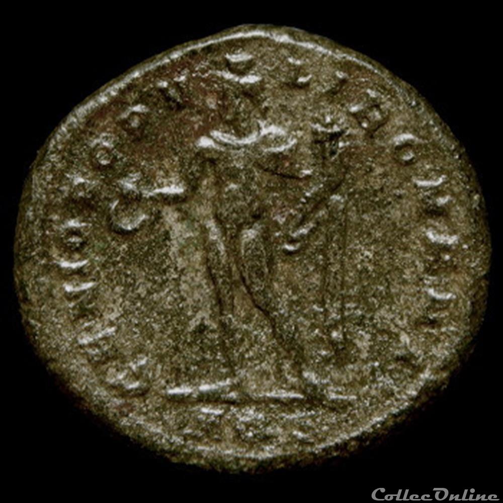 Follis de Dioclétien pour Aquilée monnaie antique romaine follis de diocletien pour aquilee