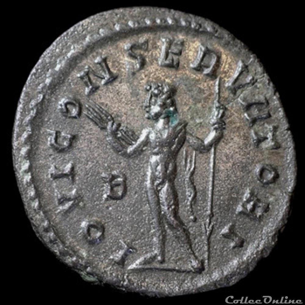 monnaie antique romaine aurelianus de diocletien pour lyon