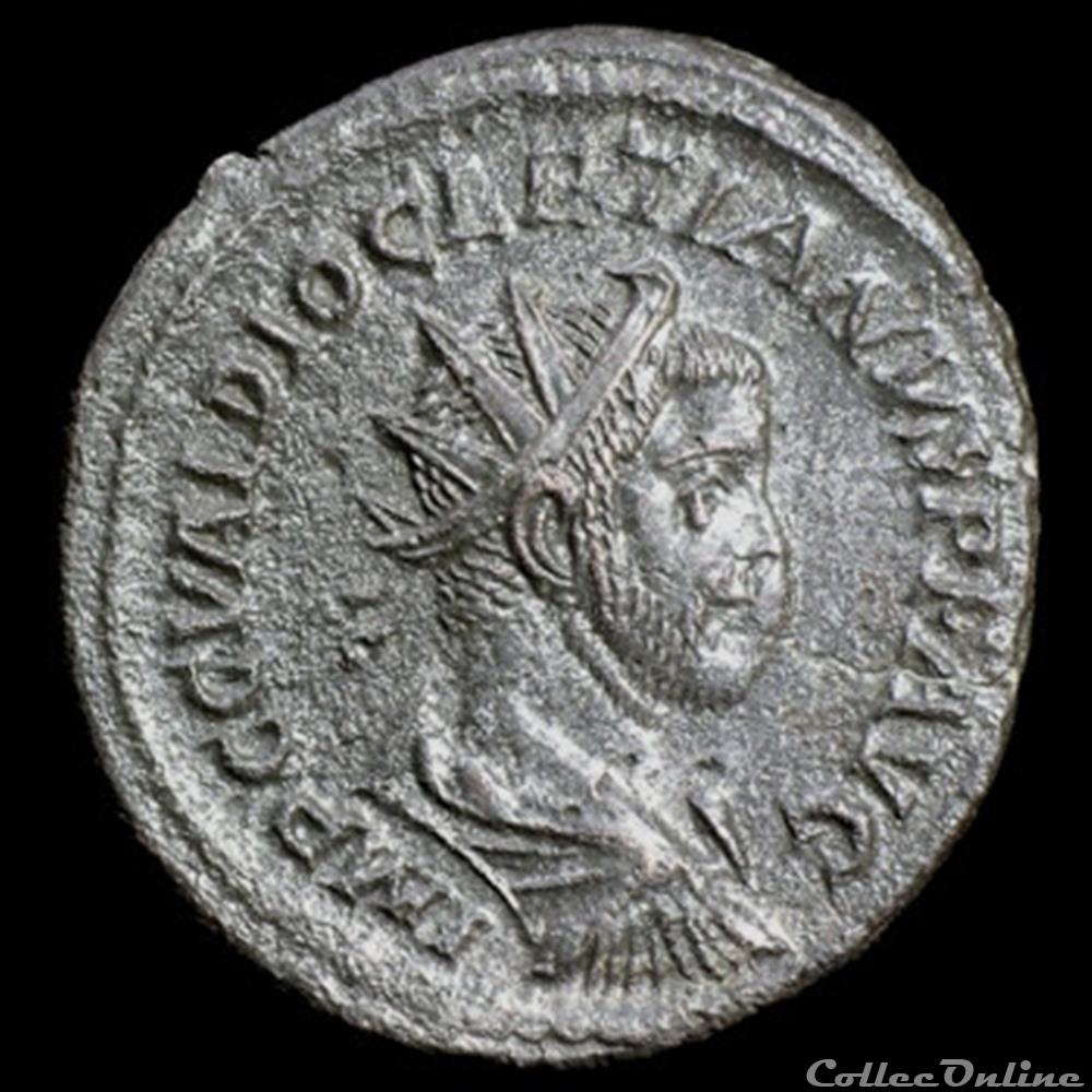 monnaie antique romaine aurelianus de diocletien pour lyon