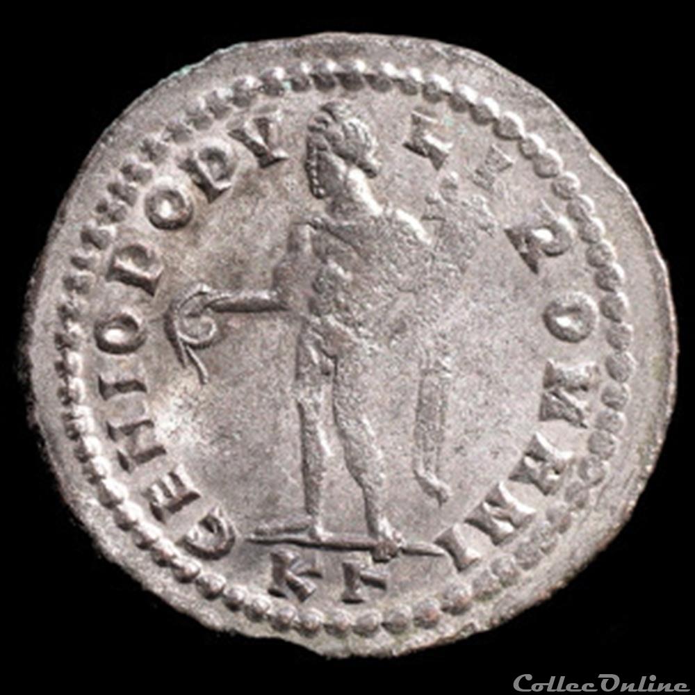 Follis de Dioclétien pour Cysique monnaie antique romaine follis de diocletien pour cysique