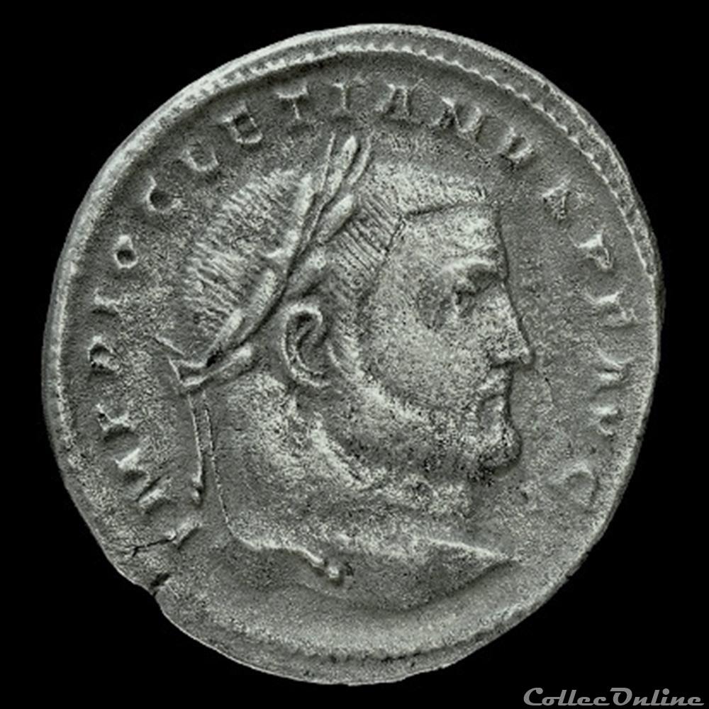 monnaie antique romaine follis de diocletien pour treves