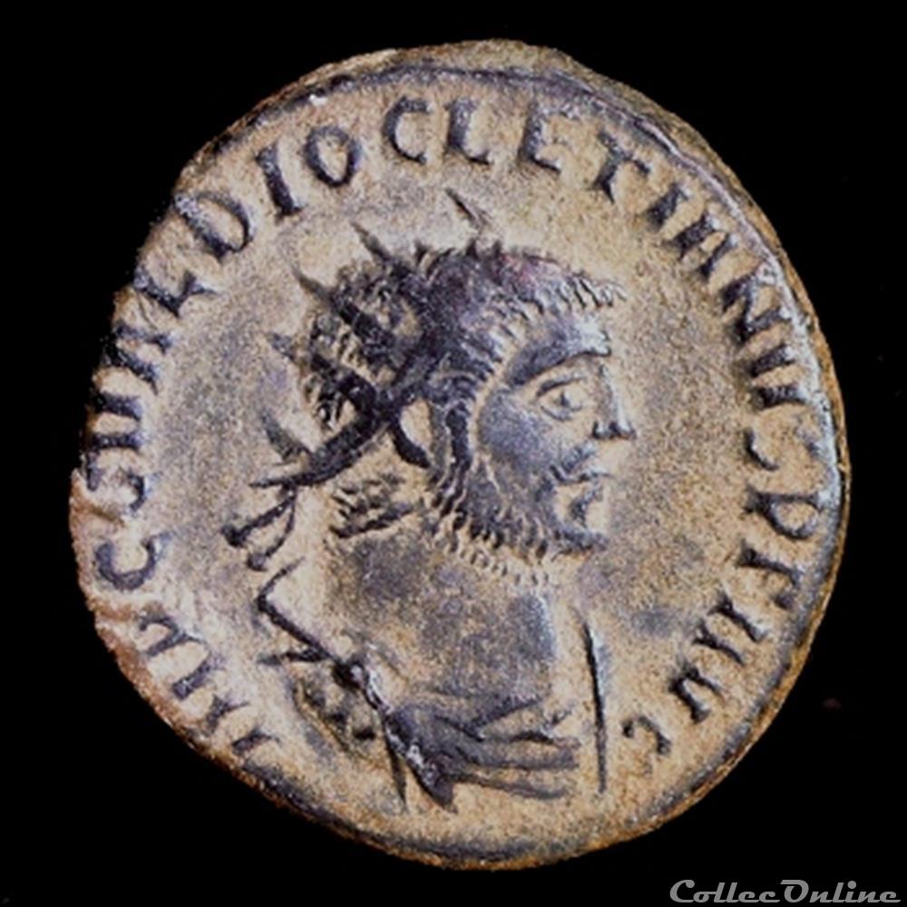 Aurelianus de Dioclétien pour Antioche monnaie antique romaine aurelianus de diocletien pour antioche