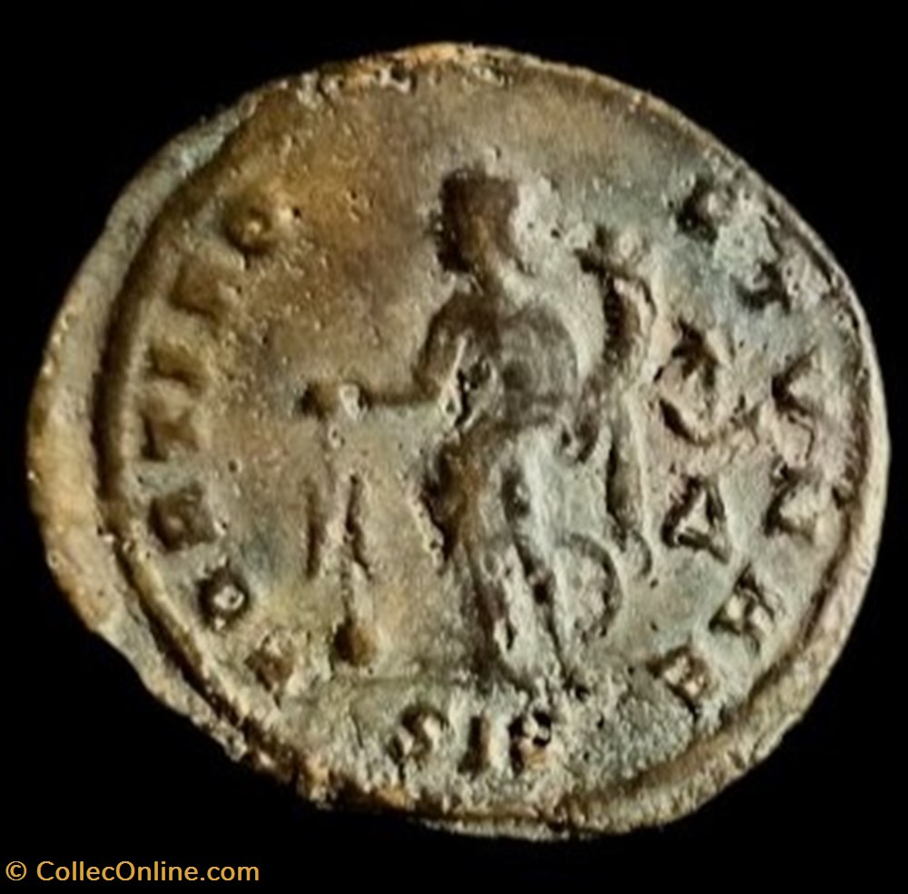 Follis de Galère Maximien posthume pour Siscia monnaies antiques romaines imperiales et republicaines follis de galere maximien posthume pour siscia