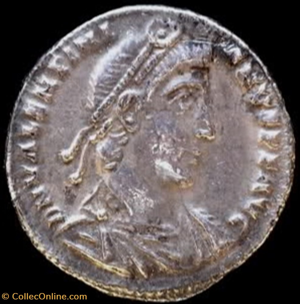 Silique de Valentinien I pour Rome monnaies antiques romaines republicaines imperiales silique de valentinien i pour rome