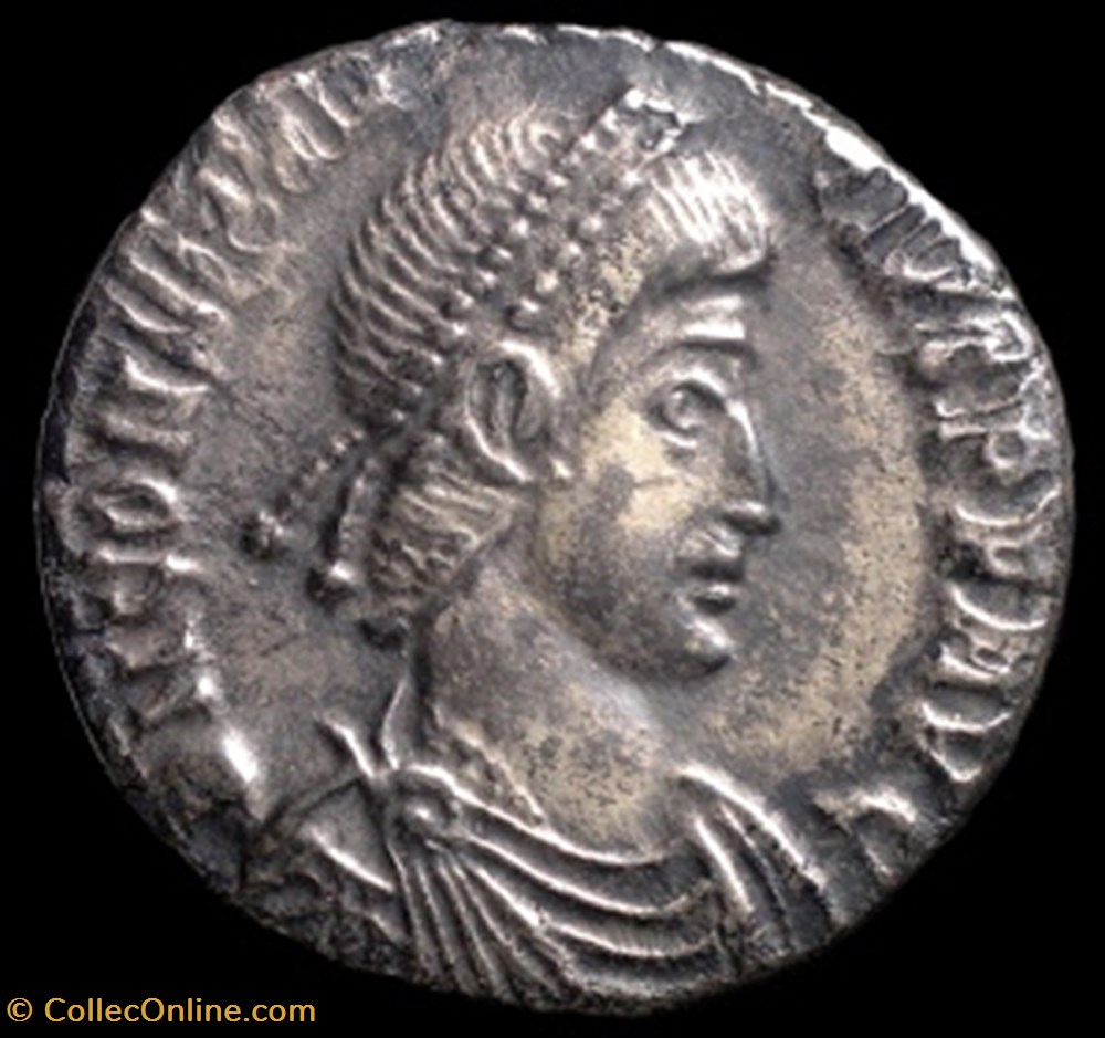 Silique de Constance II pour Arles monnaies antiques romaines republicaines imperiales silique de constance ii pour arles