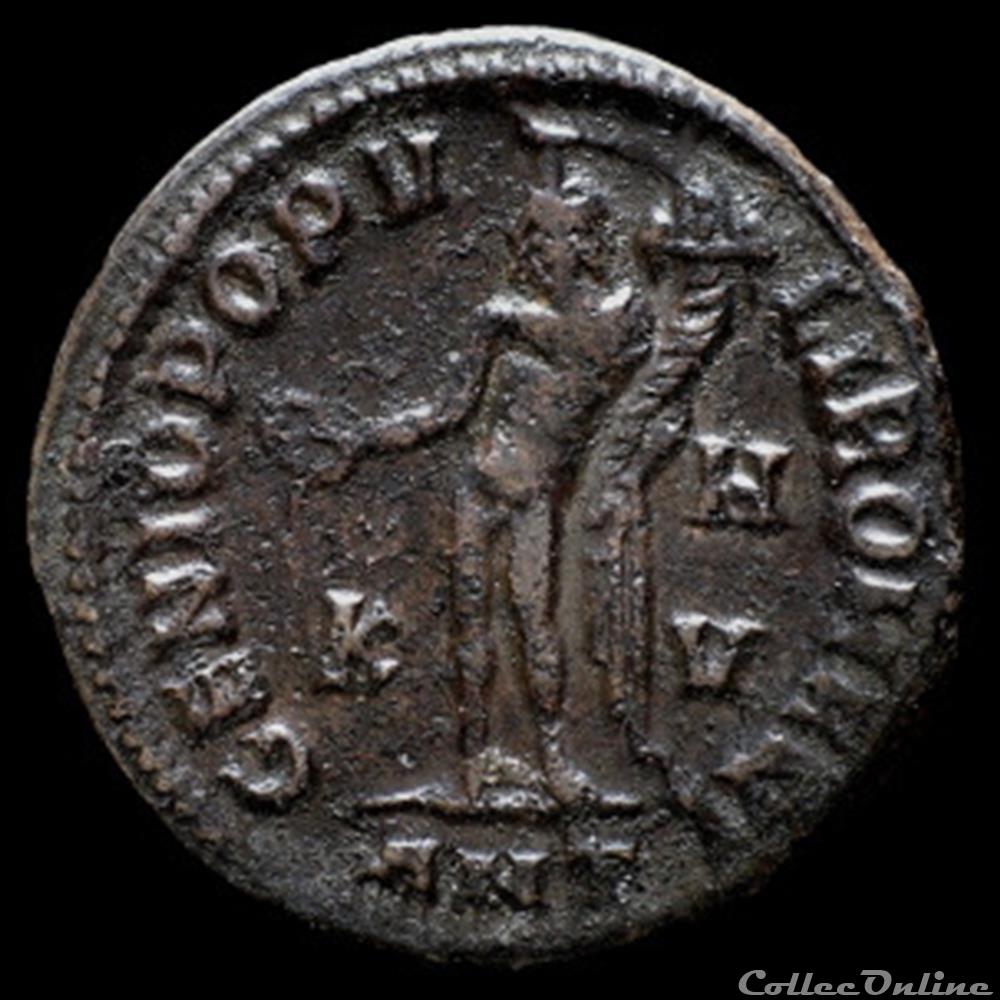 Follis de Dioclétien pour Antioche monnaie antique romaine follis de diocletien pour antioche