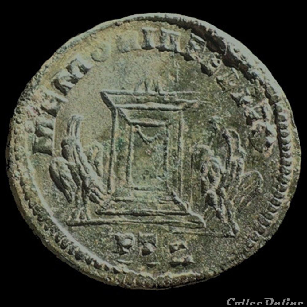 Follis de Constance Chlore pour Trèves consécration monnaie antique romaine follis de constance chlore pour treves consecration
