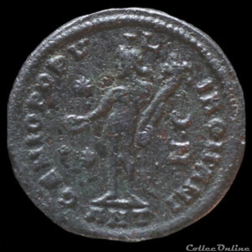 Follis de Galère Maximien césar pour Antioche monnaie antique romaine follis de galere maximien cesar pour antioche