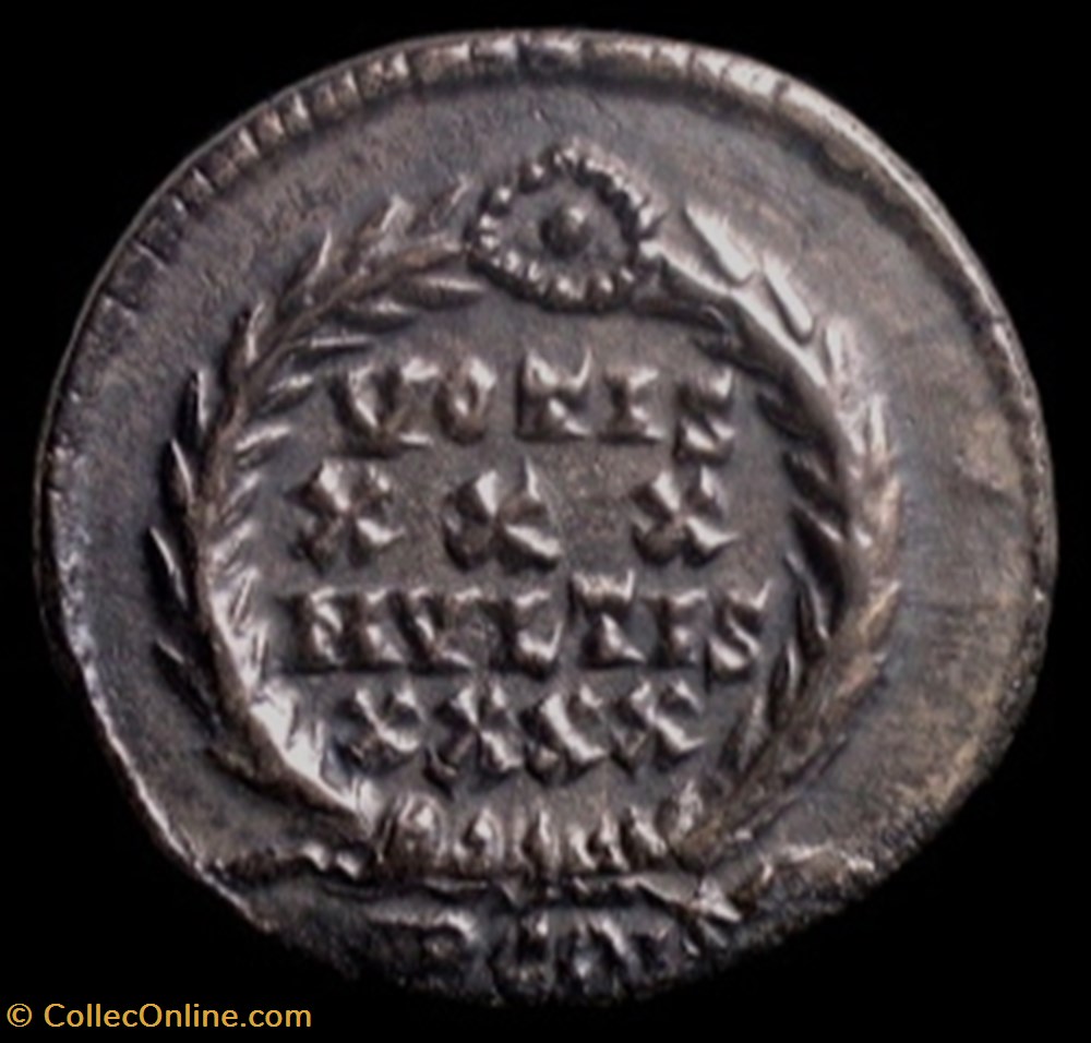 Silique de Constance II pour Arles monnaies antiques romaines republicaines imperiales silique de constance ii pour arles