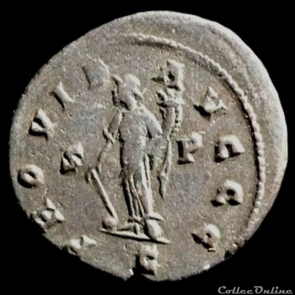 Aurelianus de Carausius au nom de Maximien Hercule pour Colchester monnaie antique romaine aurelianus de carausius au nom de maximien hercule pour colchester