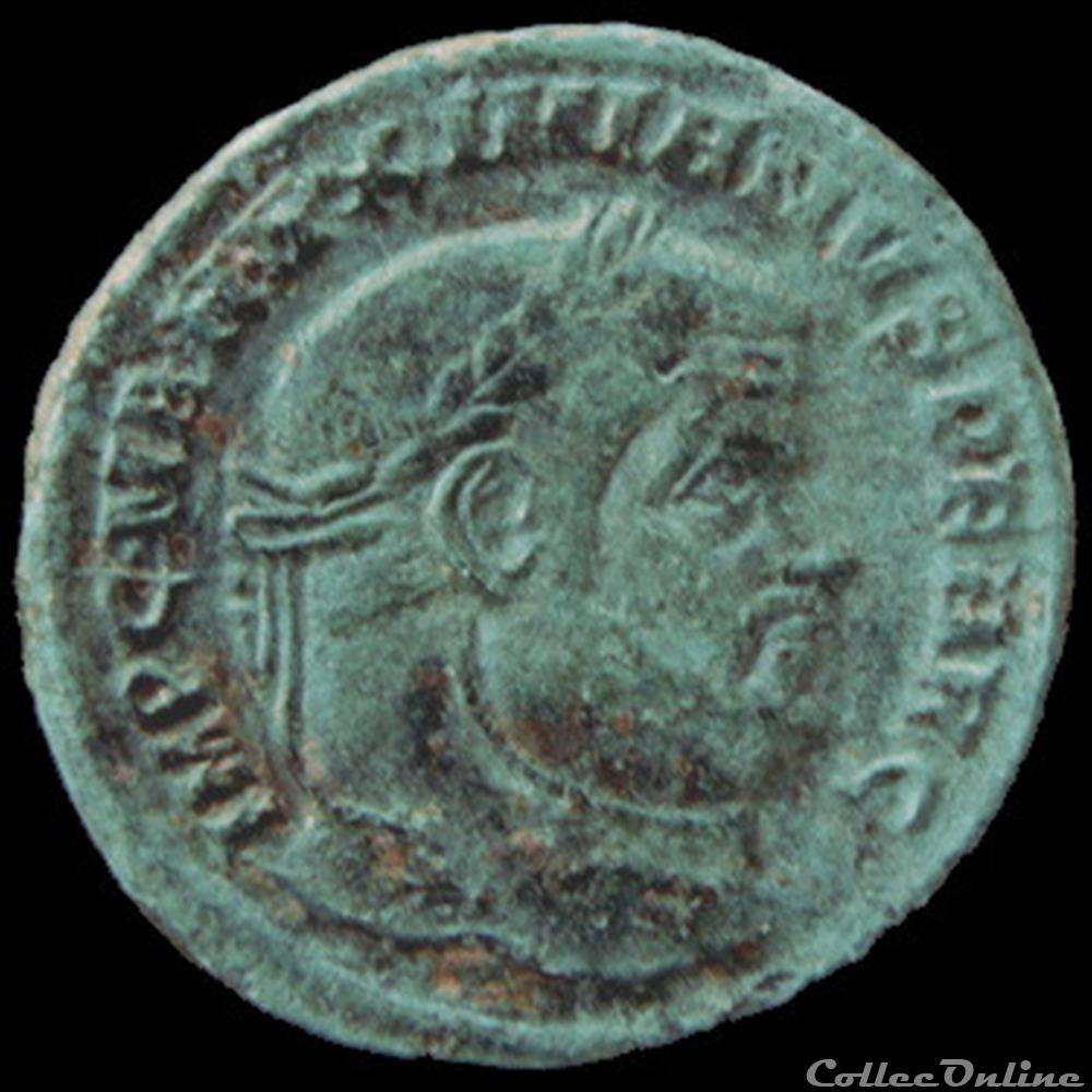 Follis de Maximien Hercule pour Tessalonique monnaie antique romaine follis de maximien hercule pour tessalonique