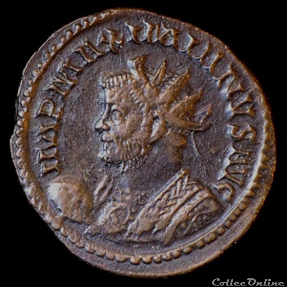 Aurelianus de Maximien Hercule pour Lyon monnaie antique romaine aurelianus de maximien hercule pour lyon