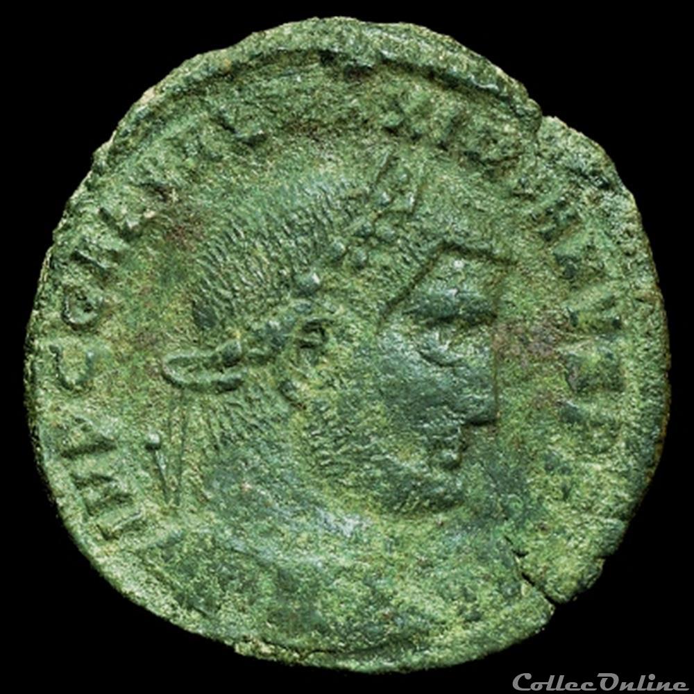 Follis de Galère Maximien auguste pour Heraclée monnaie antique romaine follis de galere maximien auguste pour heraclee