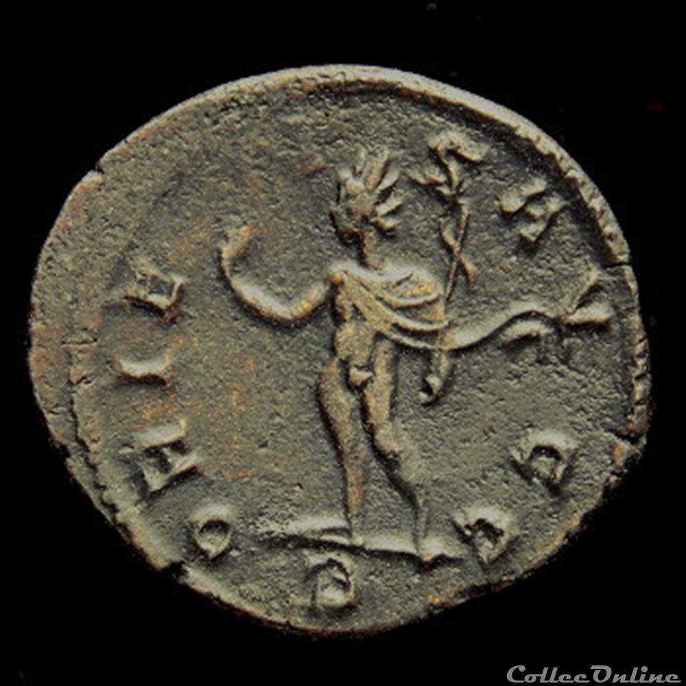 monnaie antique romaine aurelianus de constance chlore pour lyon