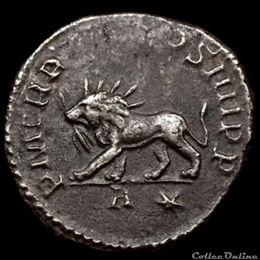 Aurelianus de Dioclétien pour Lyon monnaie antique romaine aurelianus de diocletien pour lyon