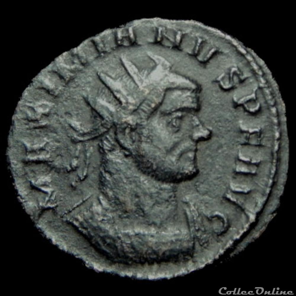 Aurelianus de Maximien Hercule pour Ticinium monnaie antique romaine aurelianus de maximien hercule pour ticinium