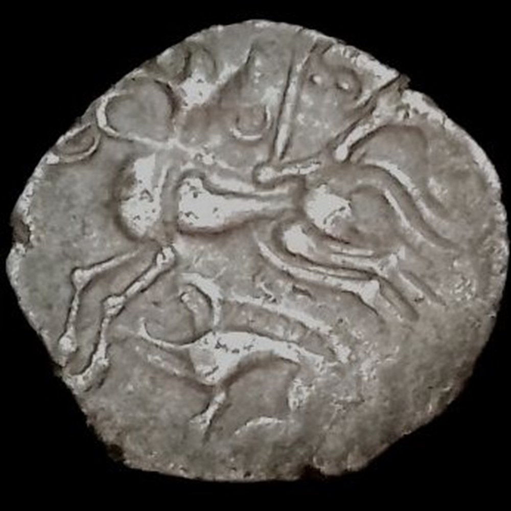 Statère de billon vénète au sanglier classe IV monnaies antiques celtes statere de billon venete au sanglier classe iv