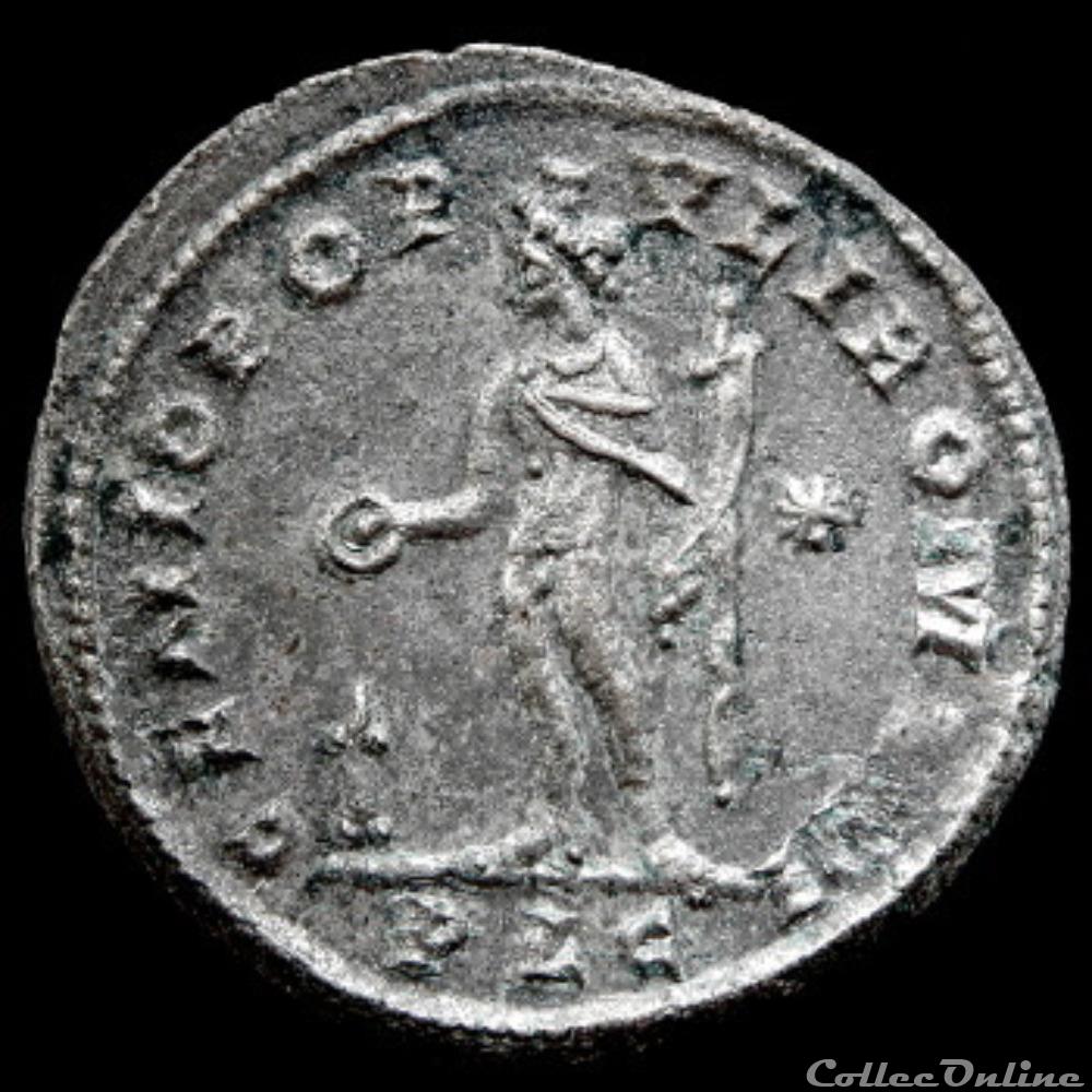 Follis de Constance Chlore Auguste pour Lyon monnaie antique romaine follis de constance chlore auguste pour lyon