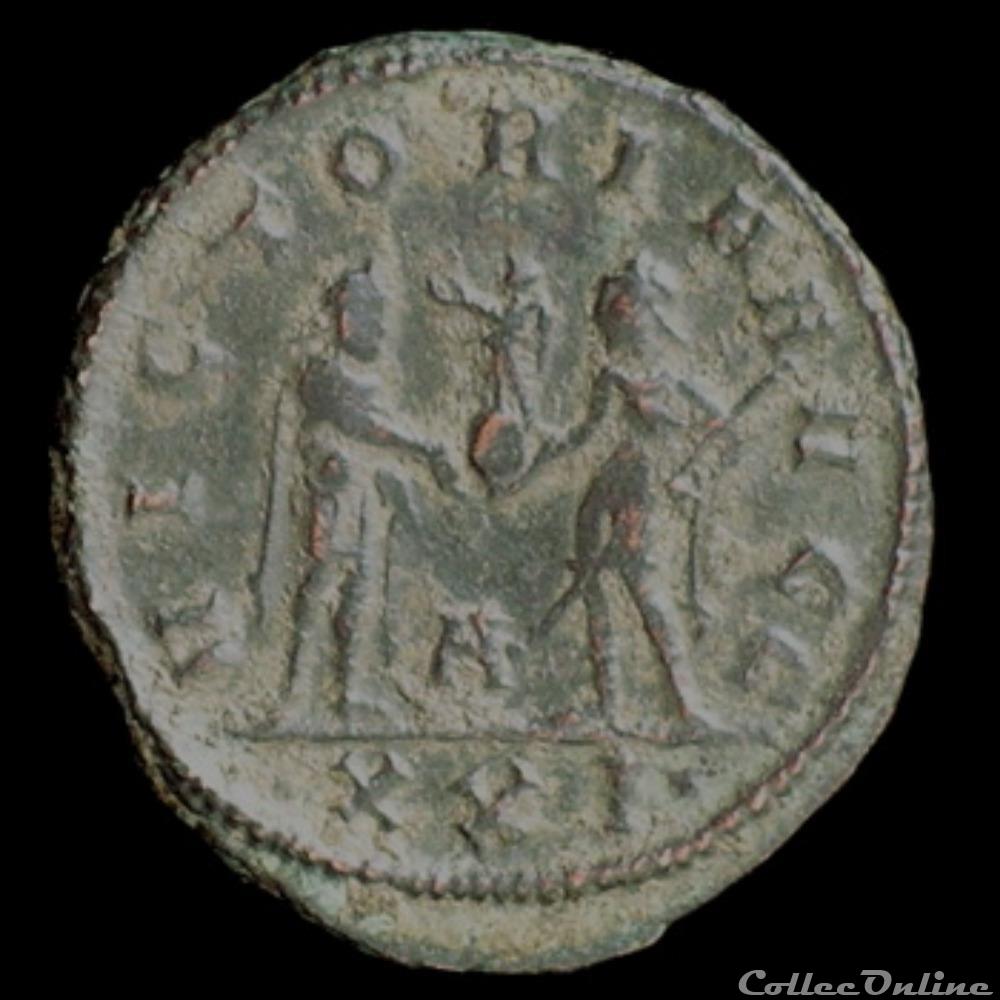 Aurelianus de Maximien Hercule pour Siscia monnaie antique romaine aurelianus de maximien hercule pour siscia