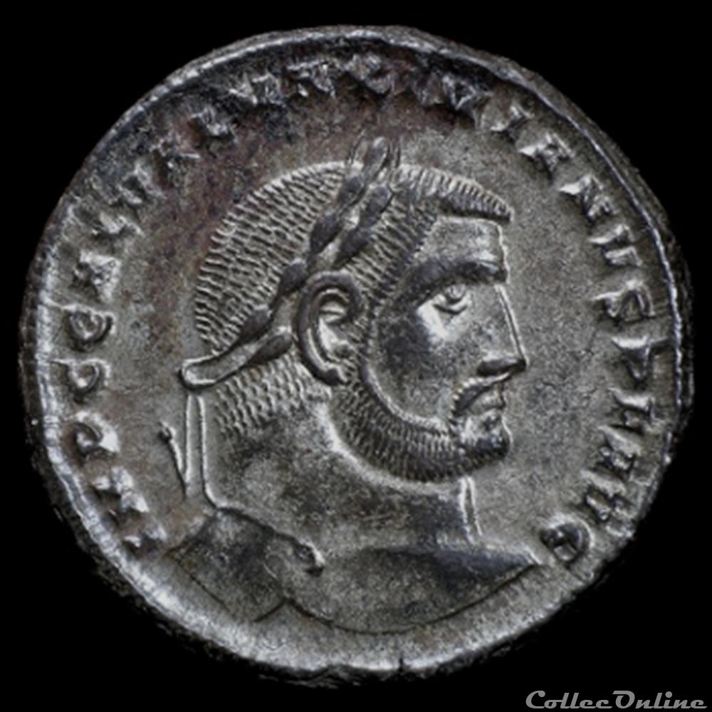 Follis de Galère Maximien auguste pour Héraclée monnaie antique romaine follis de galere maximien auguste pour heraclee