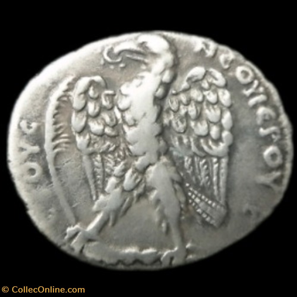 Vespasien tétradrachme de Tripolis en Syrie frappé en 70-71 monnaies antiques romaines provinciales vespasien tetradrachme de tripolis en syrie frappe en 70 71