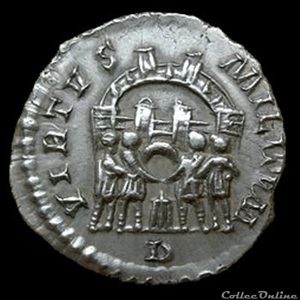 monnaies antiques romaines republicaines imperiales argenteus de maximien hercule pour treves