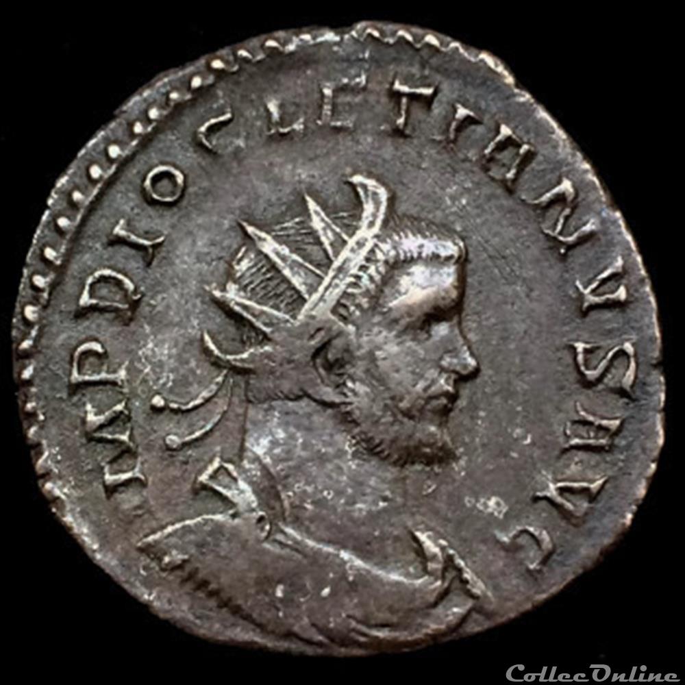 Aurelianus de Dioclétien pour Lyon monnaie antique romaine aurelianus de diocletien pour lyon