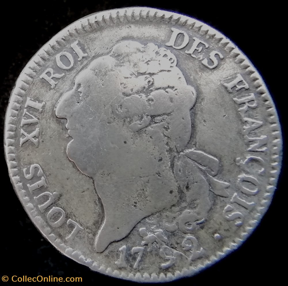 Écu constitutionnel de 6 livres Louis XVI monnaies monde france ecu constitutionnel de 6 livres louis xvi