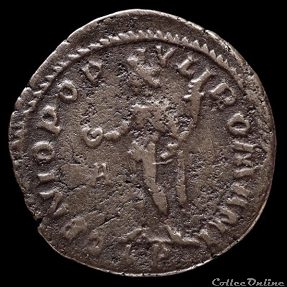 monnaie antique romaine follis de diocletien pour lyon