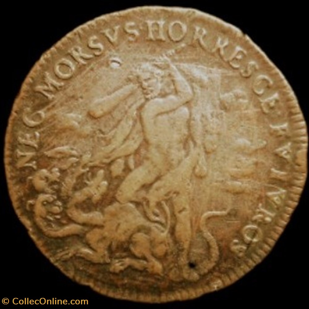monnaies paranumismatique jetons poids jeton de bronze de la chambre des notaires royaux de paris epoque louis xiiii