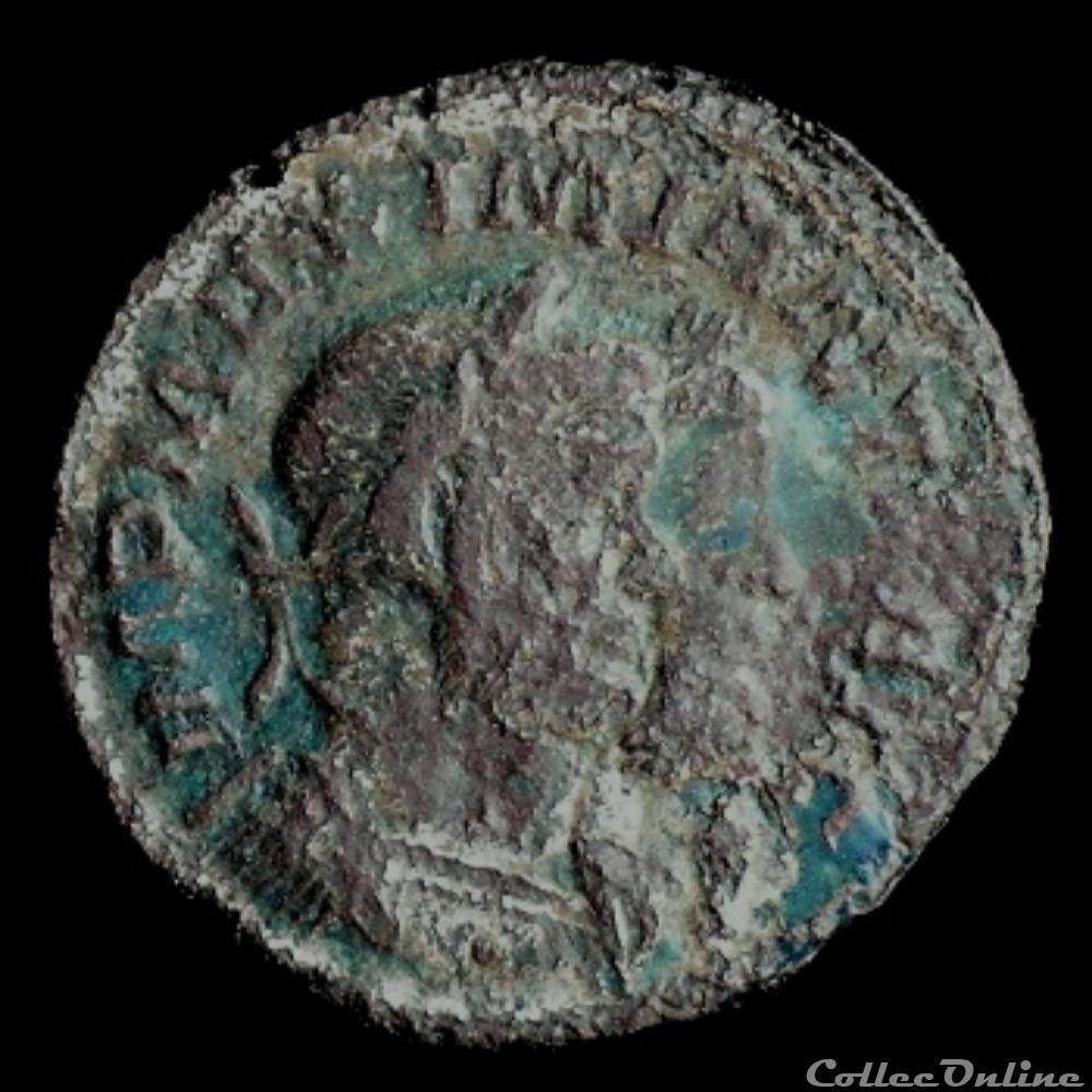 Denier de Maximien Hercule pour Lyon monnaies antiquite av jc ap romaines republicaines imperiales denier de maximien hercule pour lyon