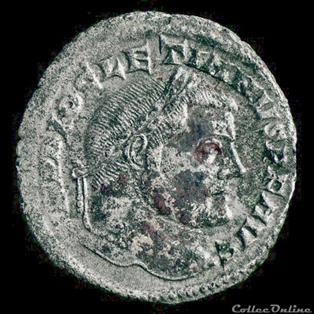 Follis de Dioclétien pour Carthage monnaie antique romaine follis de diocletien pour carthage