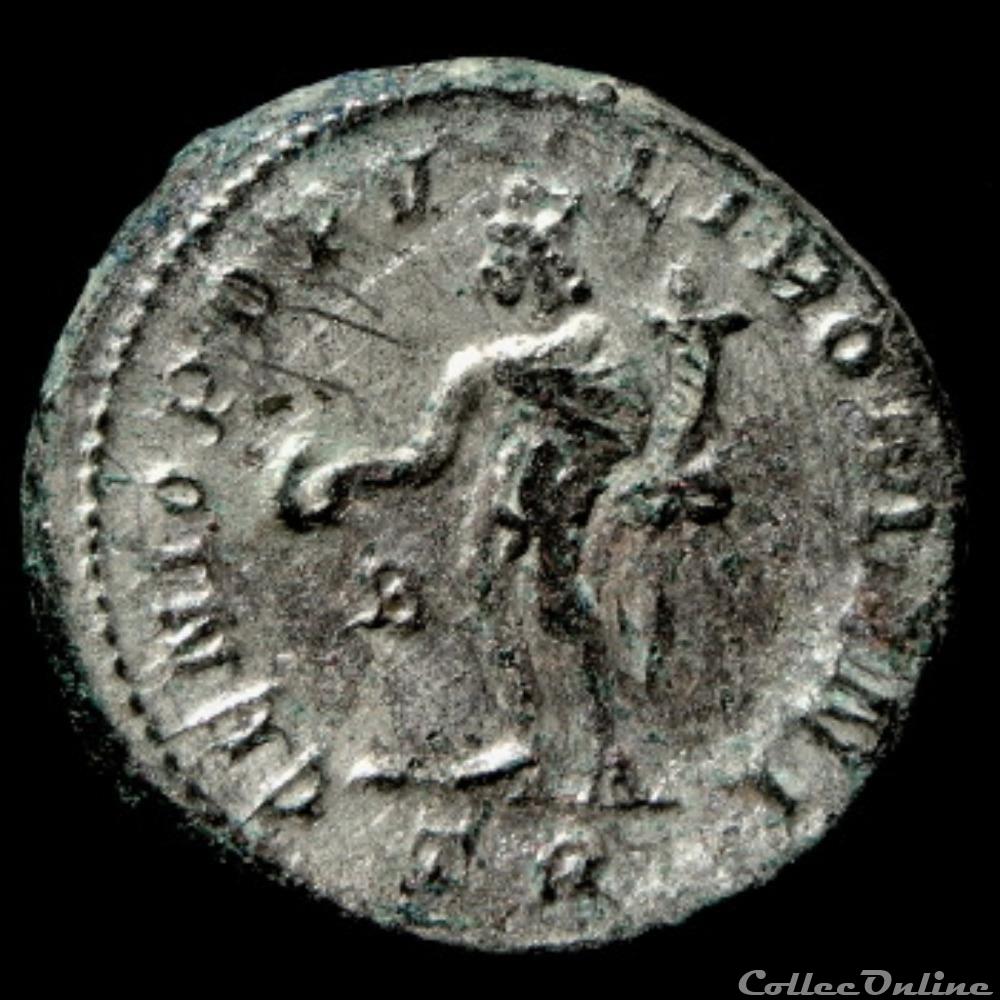 Follis de Dioclétien pour Trèves monnaie antique romaine follis de diocletien pour treves