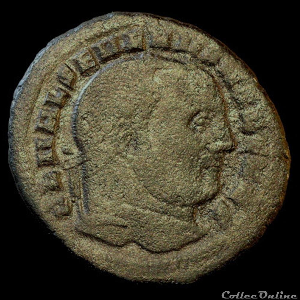 Follis de Sévère II césar pour Carthage monnaie antique romaine follis de severe ii cesar pour carthage