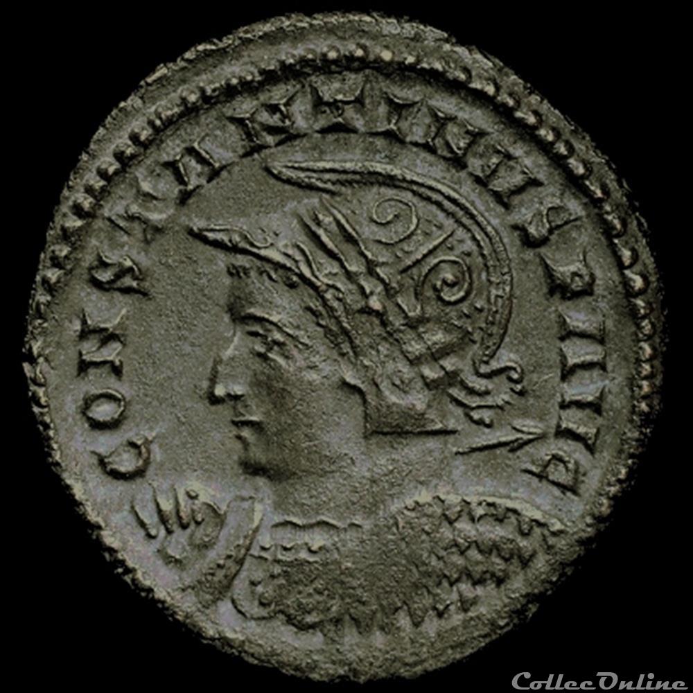 Follis de Constantin I auguste pour Londres monnaie antique romaine follis de constantin i auguste pour londres