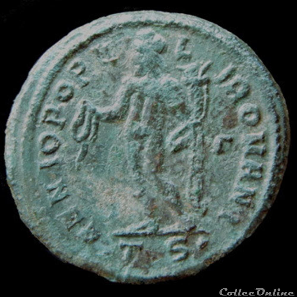 monnaie antique romaine follis de maximien hercule pour tessalonique