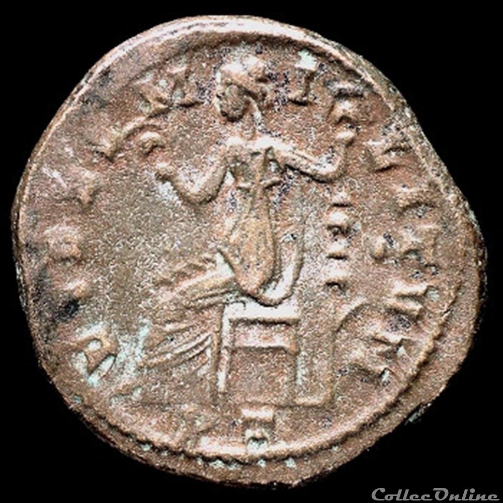 Follis de Maximien Hercule pour Ticinium monnaie antique romaine follis de maximien hercule pour ticinium