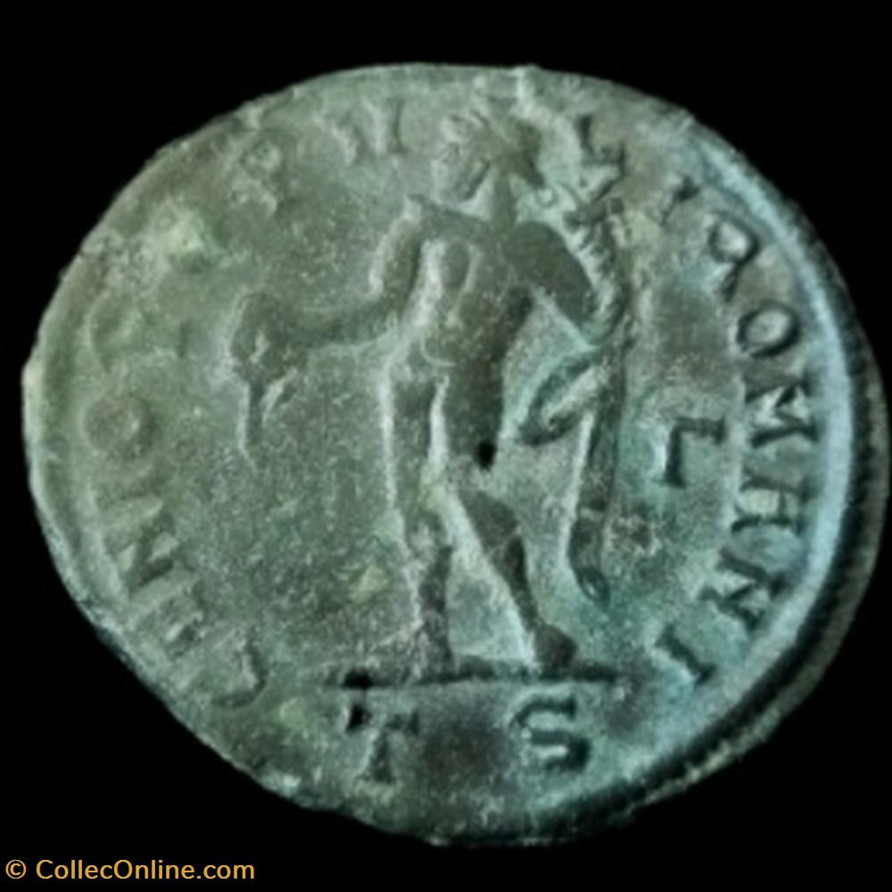 Follis de Dioclétien pour Tessalonique monnaies antiques romaines imperiales republicaines follis de diocletien pour tessalonique