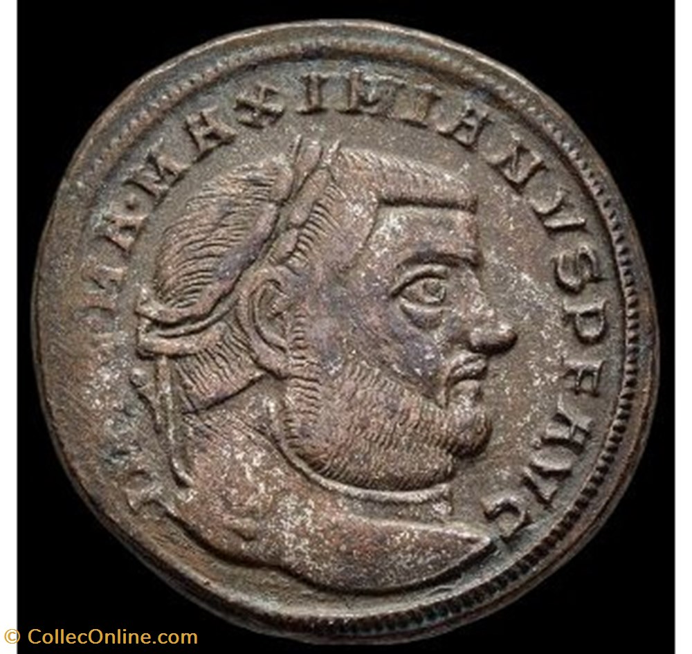 Follis de Maximien Hercule pour Serdica monnaies antiques romaines imperiales et republicaines follis de maximien hercule pour serdica