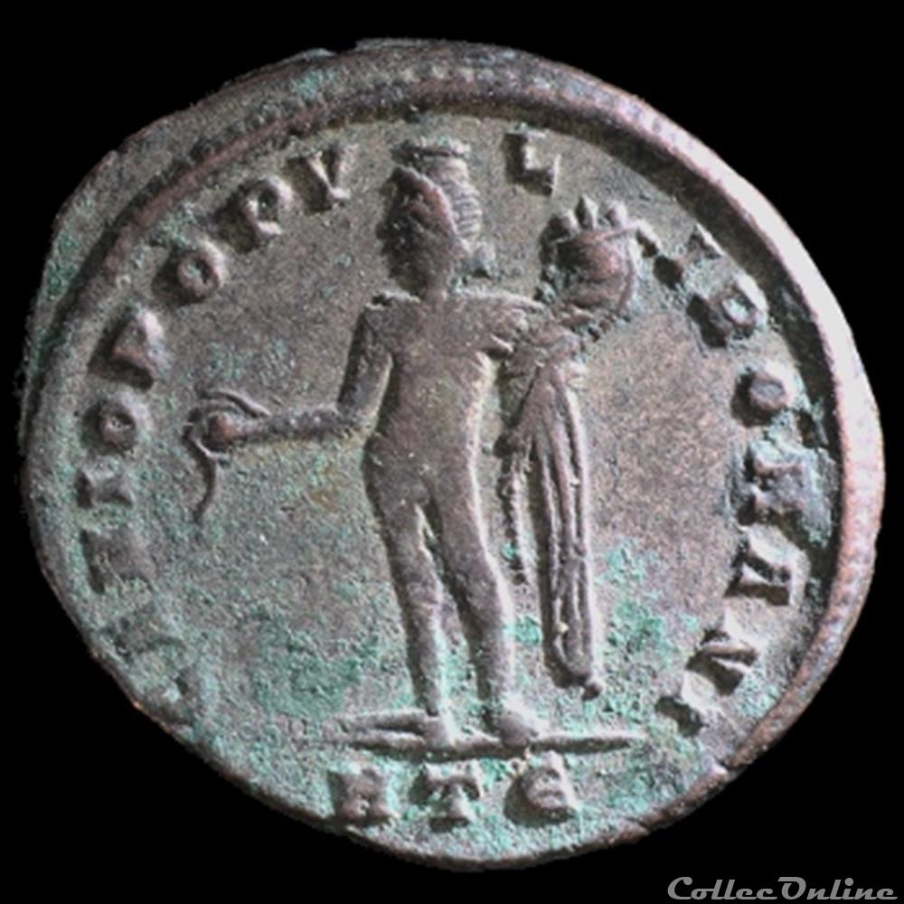 Follis de Galère Maximien césar pour Héraclée monnaie antique romaine follis de galere maximien cesar pour heraclee