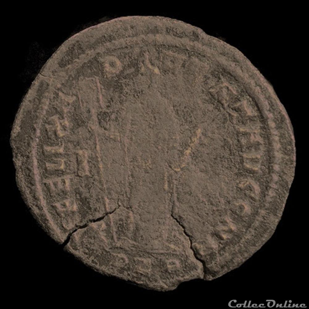 monnaie antique romaine follis de diocletien pour carthage