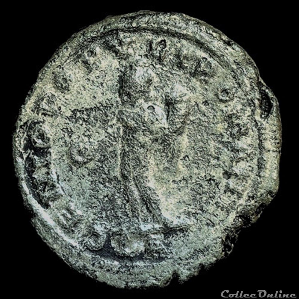 Follis de Dioclétien pour Lyon monnaie antique romaine follis de diocletien pour lyon