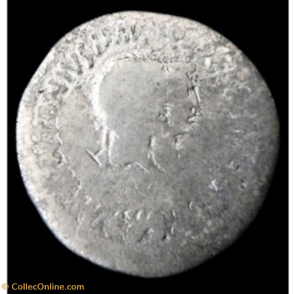 Cistophore de Marc Antoine et Octavie pour Éphèse monnaies antiques romaines provinciales cistophore de marc antoine et octavie pour ephese