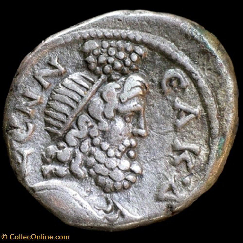 Tétradrachme d'Hadrien pour Alexandrie monnaie antique av jc ap romaine provinciale tetradrachme hadrien pour alexandrie